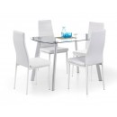 Стул HALMAR K70 белый/белый